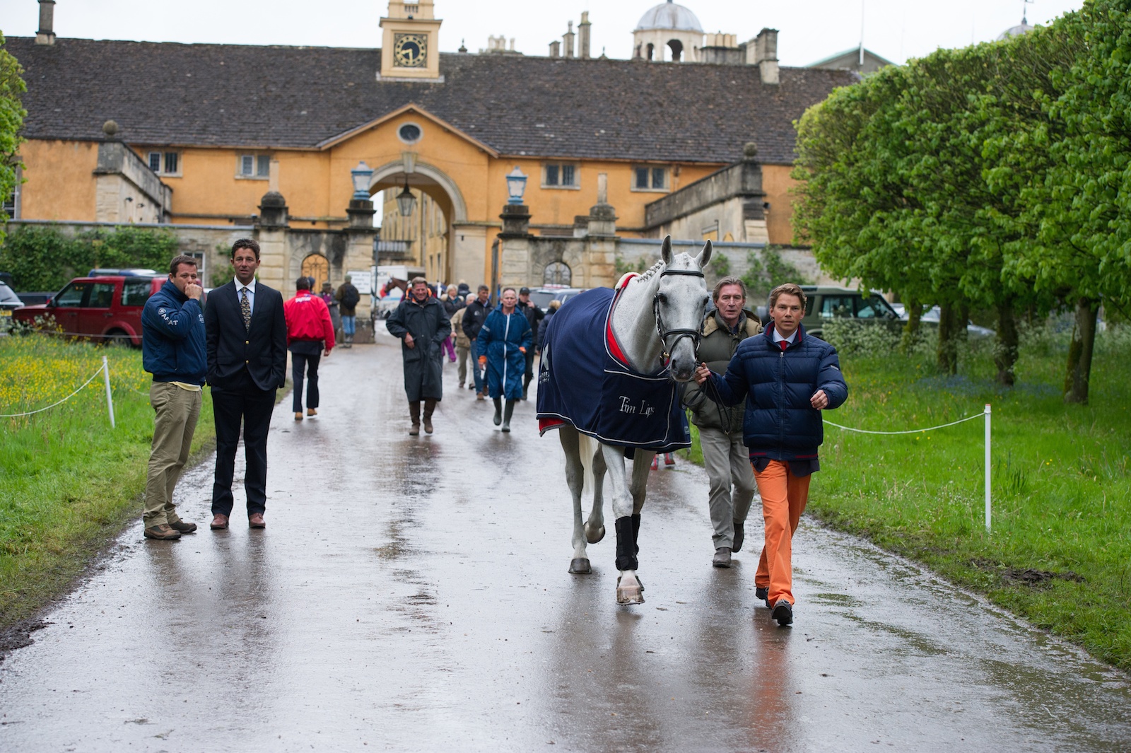 All horses pass the final trot-up