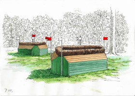 Fence 7 a,b Irish Horse Gateway Huntsmans Close
