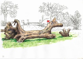 Fence 10 Fallen Tree