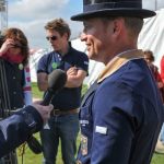 Michael Jung is interviewed after his test 2013