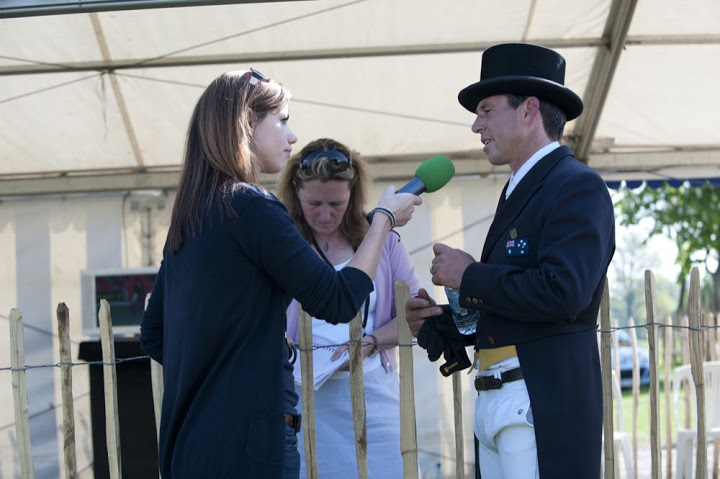 Sam Griffith's being interviewed