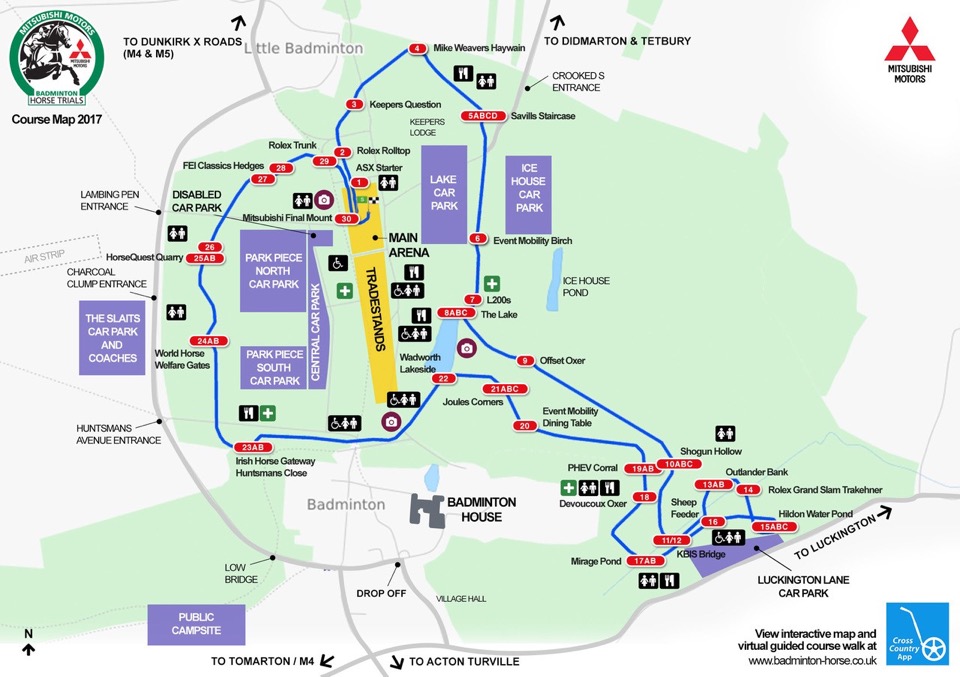 Cross Country Map 2017