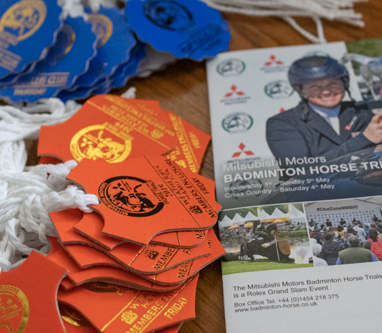 Badminton Horse Trials Admission Tickets