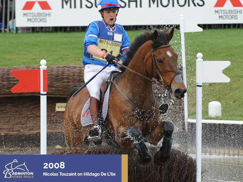 2008 Nicolas Touzaint (France) on Monique Girard Claudon’s Hildago De L’Ile